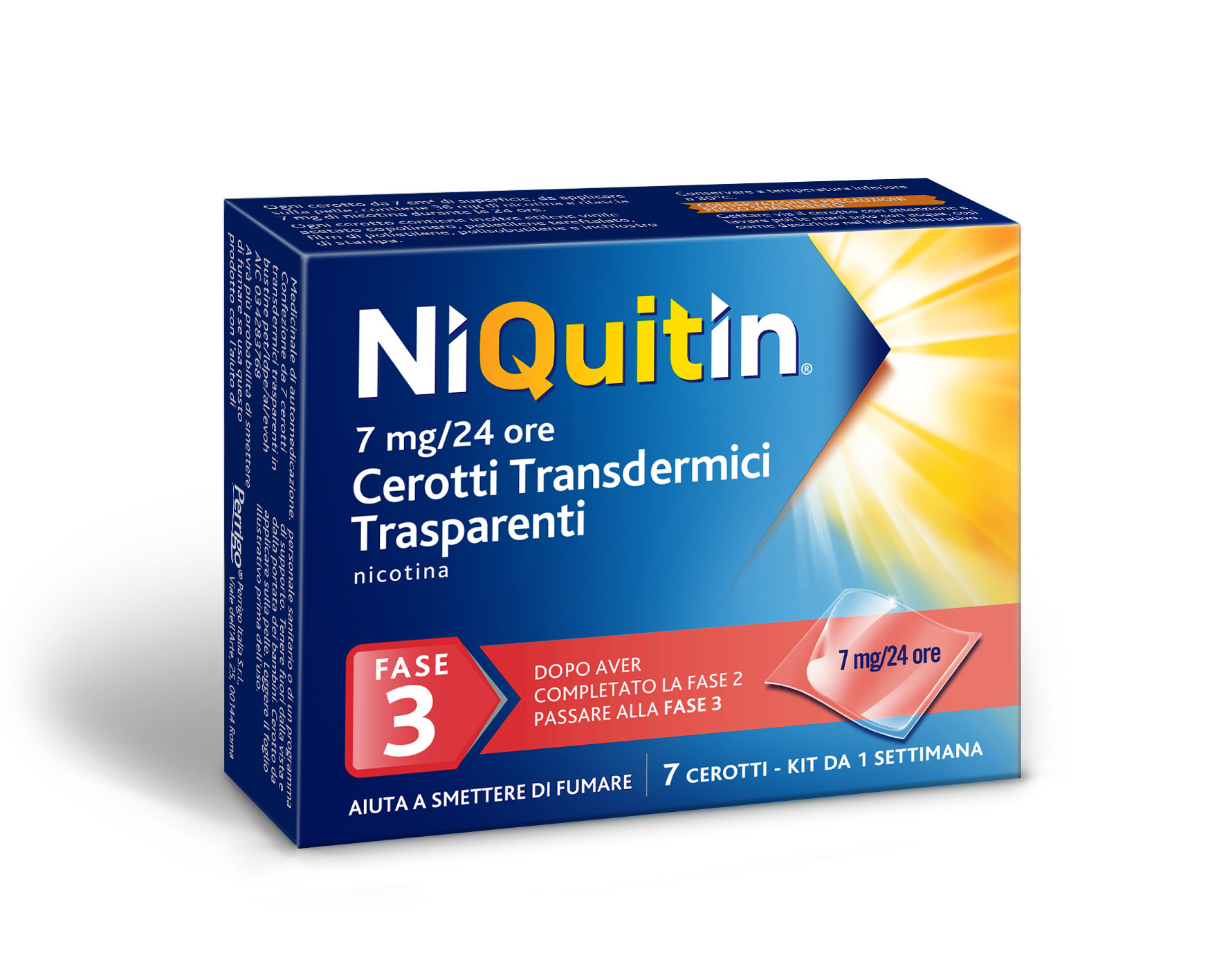 NIQUITIN*7CER TRANSD 7MG/24H - latuafarmacia.org