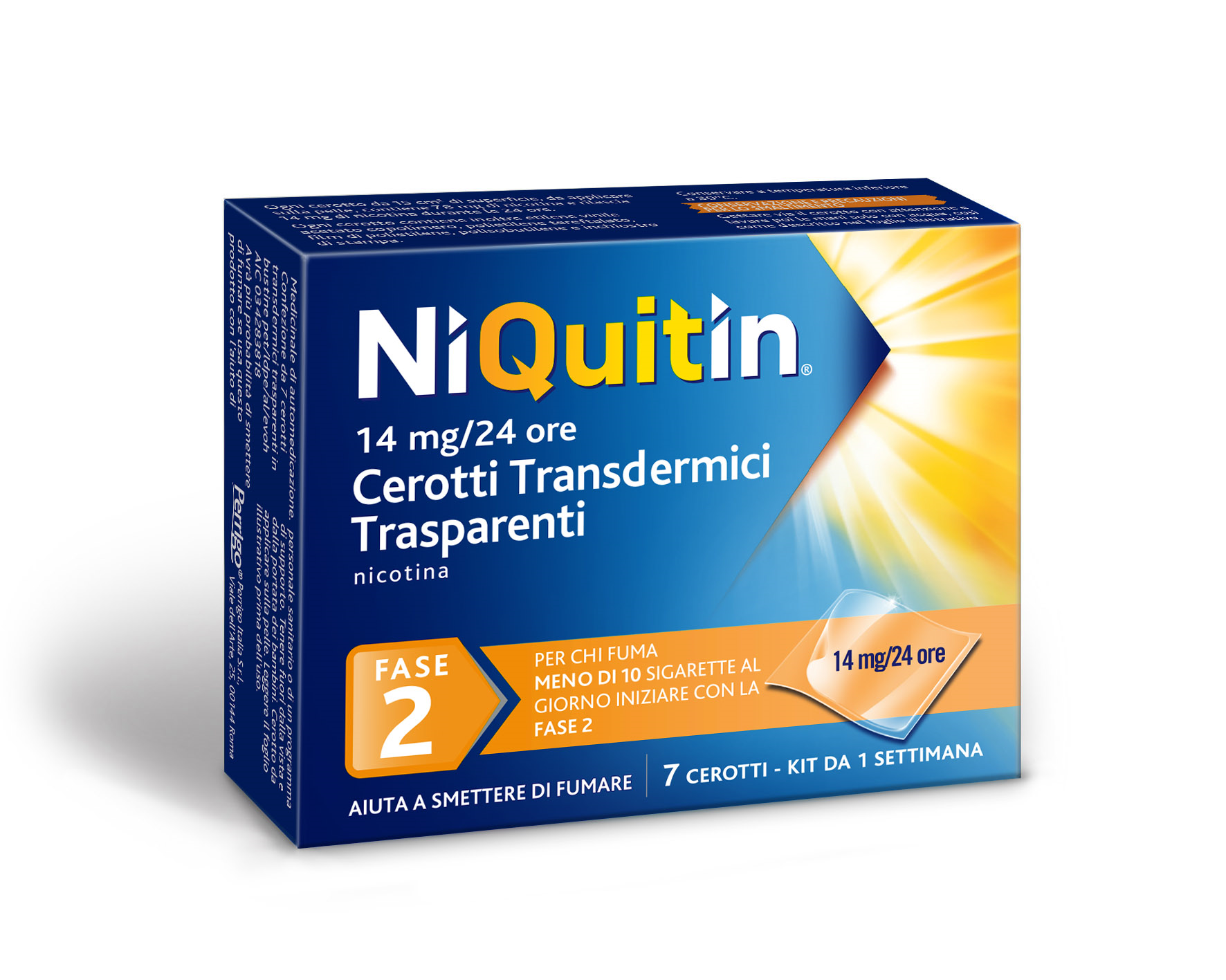 NIQUITIN*7CER TRANSD 14MG/24H - latuafarmacia.org