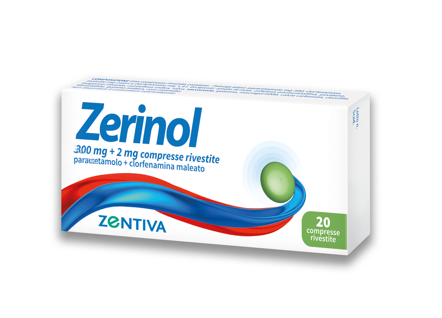 ZERINOL*20CPR RIV 300MG+2MG - latuafarmacia.org