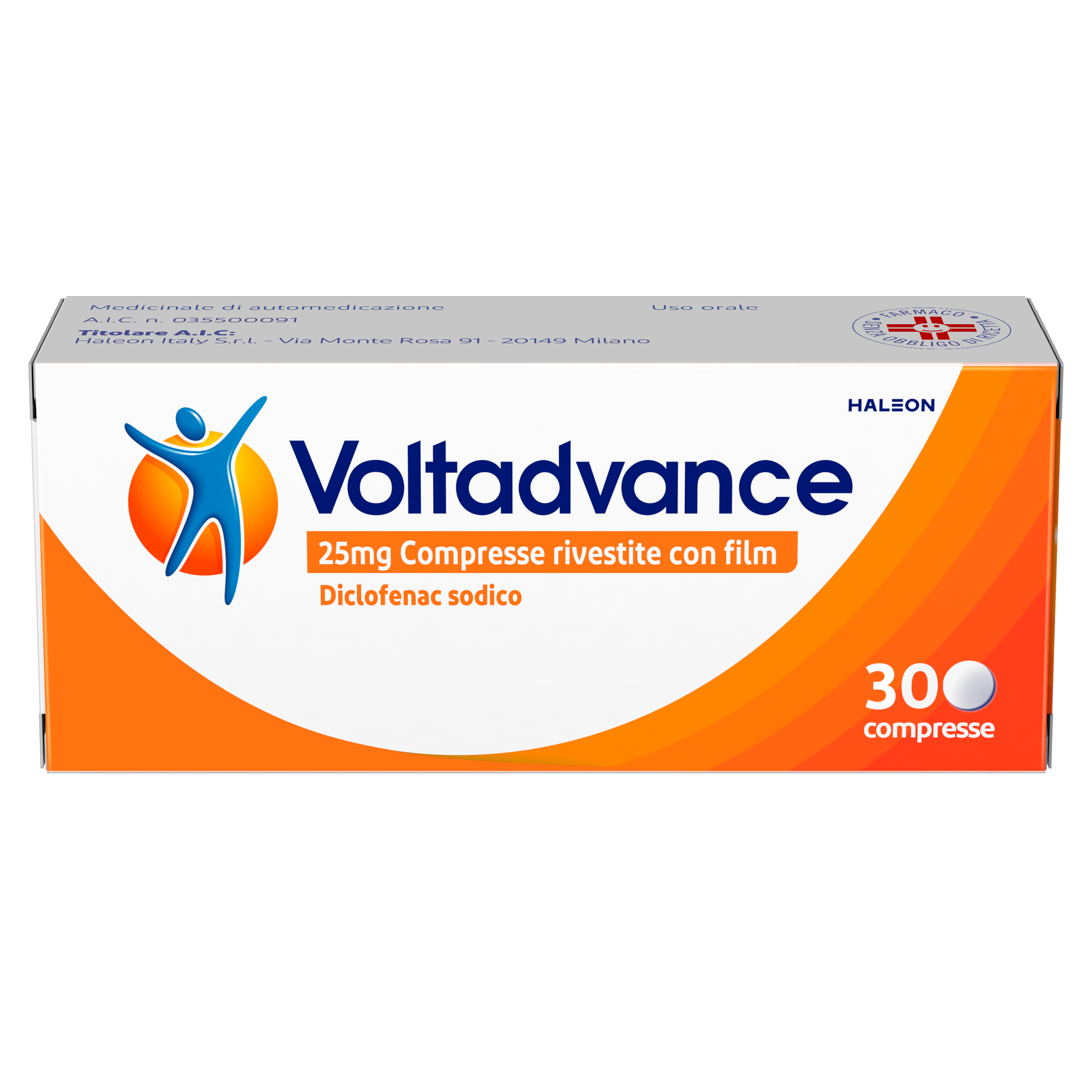 VOLTADVANCE*30CPR RIV 25MG - latuafarmacia.org