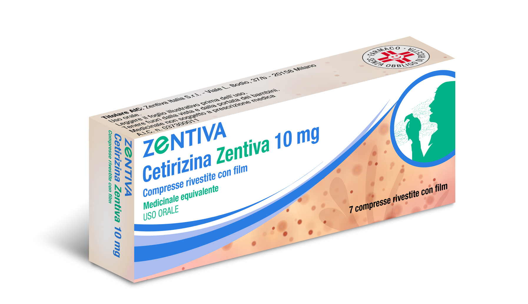 CETIRIZINA ZENT*7CPR RIV 10MG - latuafarmacia.org