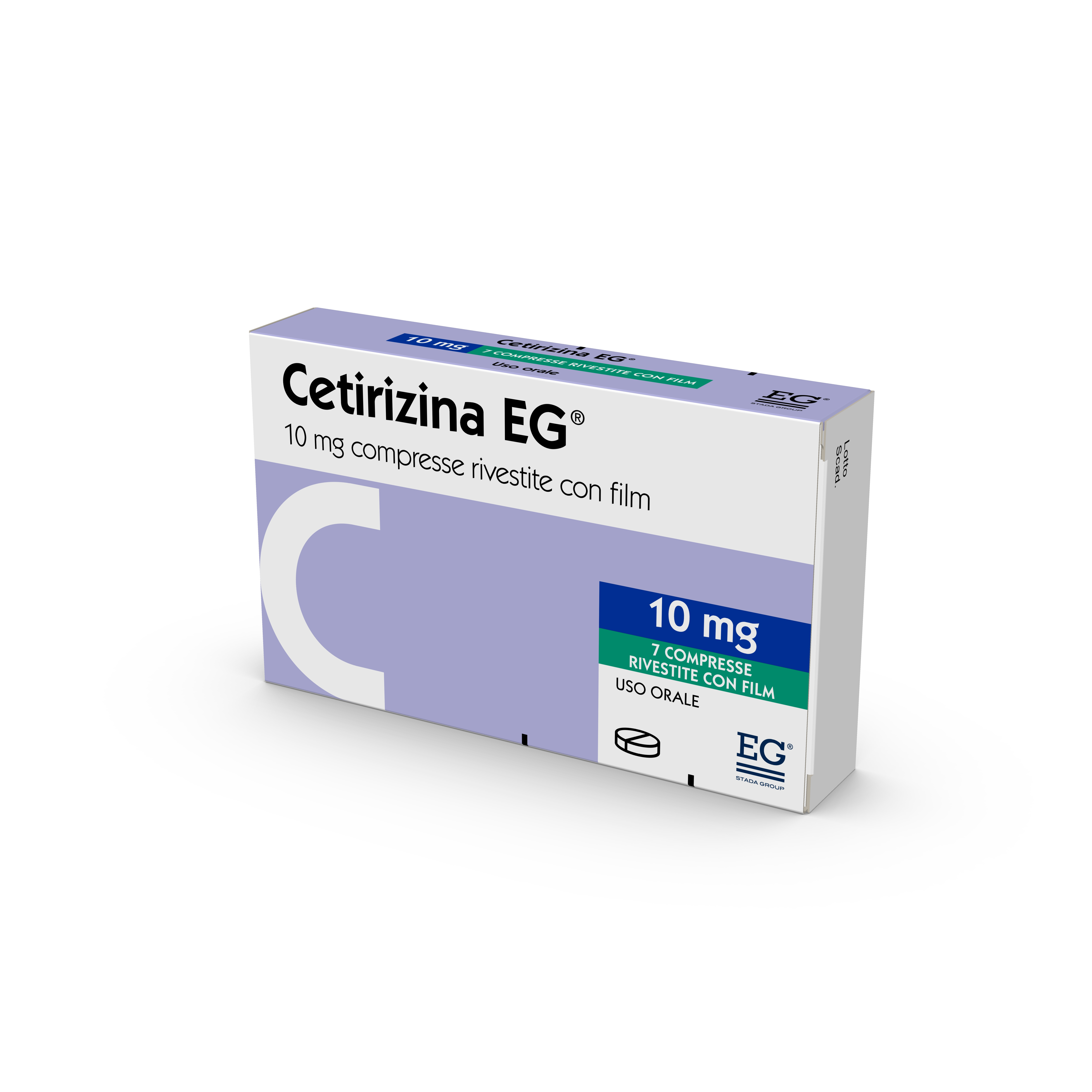 CETIRIZINA EG*7CPR RIV 10MG - latuafarmacia.org