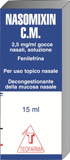 NASOMIXIN CM*GTT 15ML 2,5MG/ML - latuafarmacia.org
