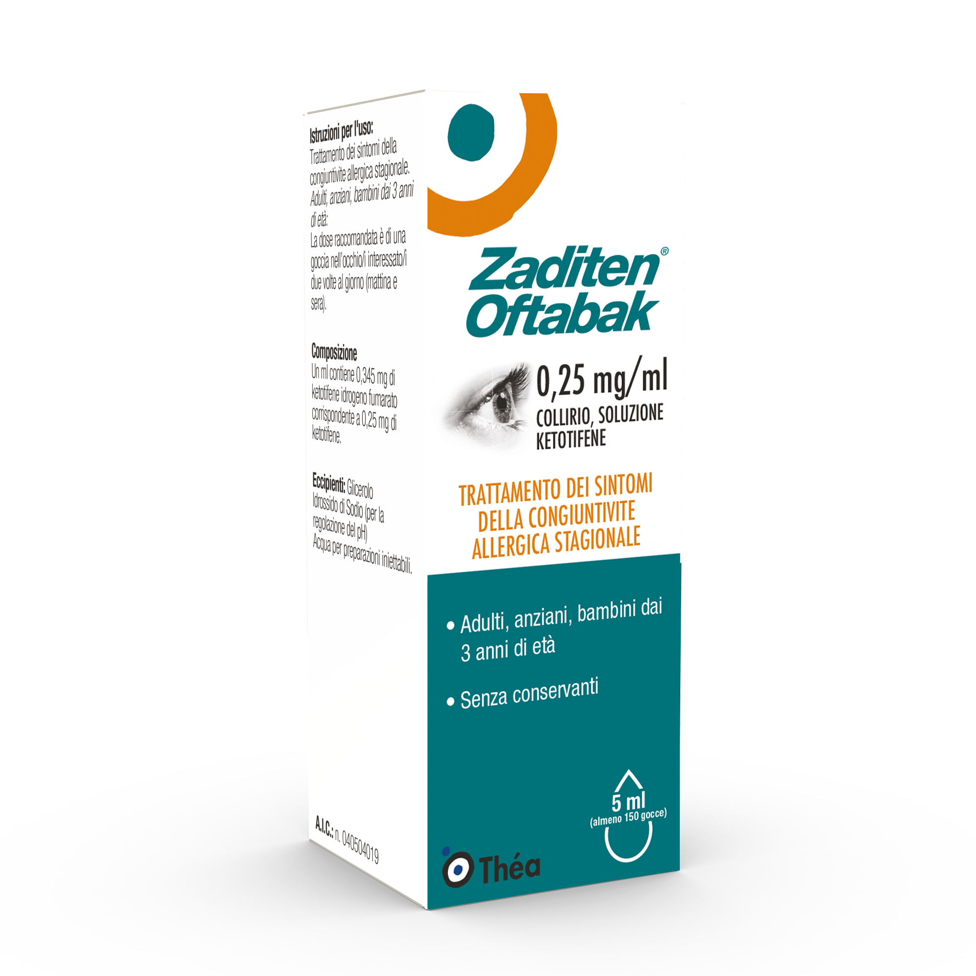 ZADITEN OFTABAK*COLLIRIO FL5ML - latuafarmacia.org