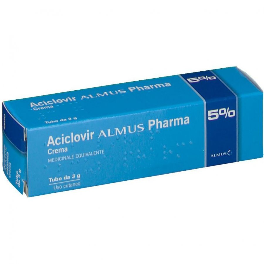 ACICLOVIR ALM*CREMA 3G 5% - latuafarmacia.org