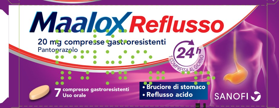 MAALOX REFLUSSO*7CPR 20MG - latuafarmacia.org