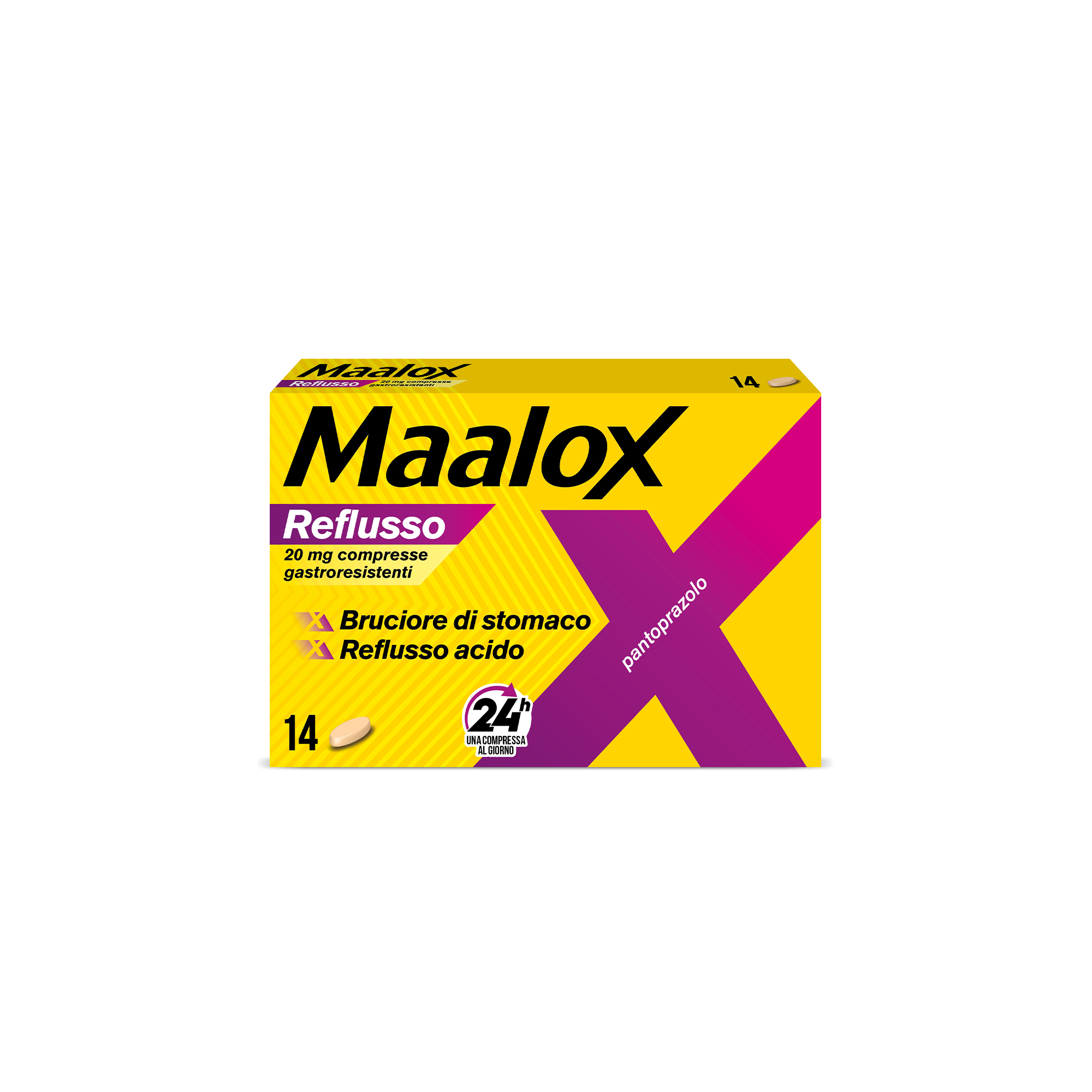 MAALOX REFLUSSO*14CPR 20MG - latuafarmacia.org