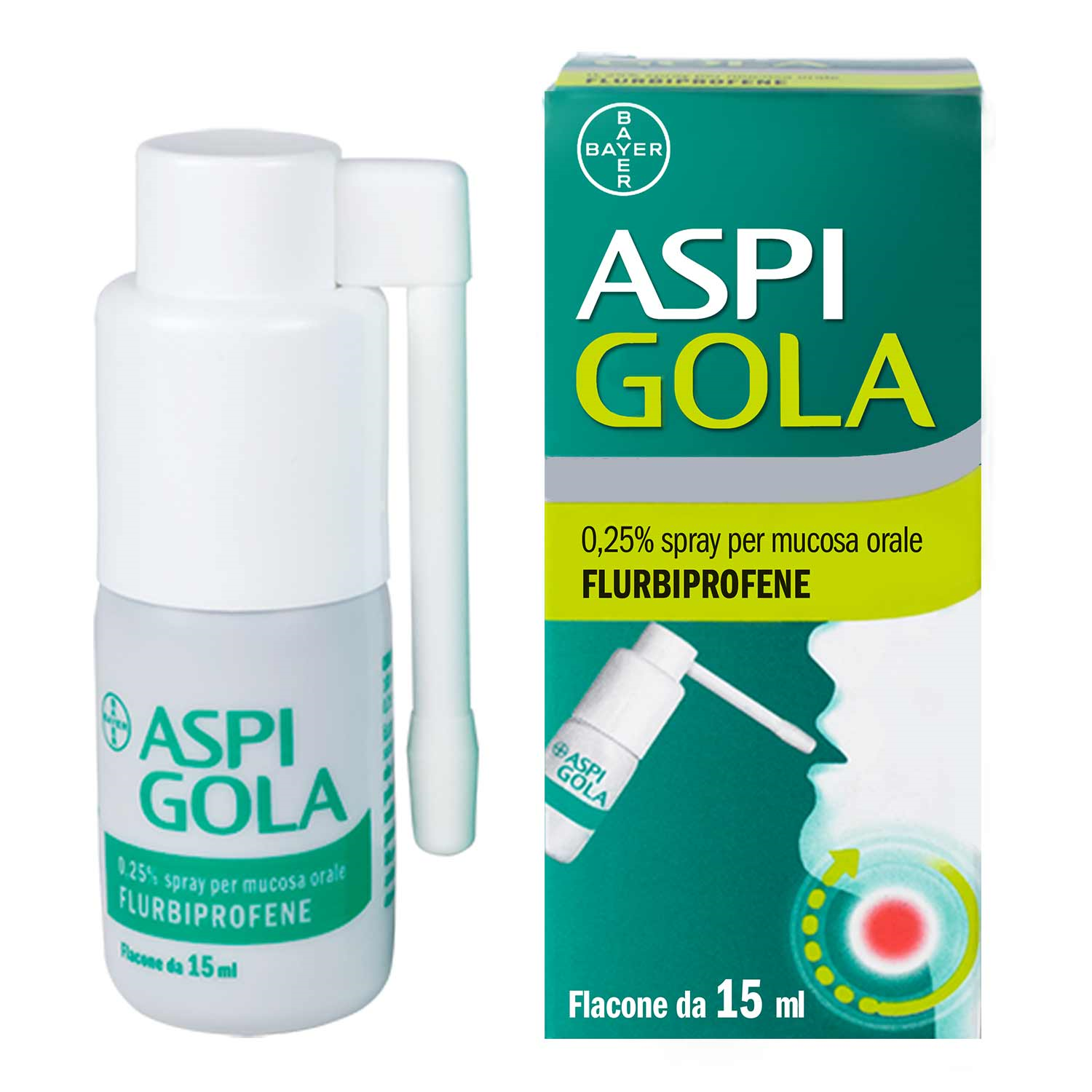 ASPI GOLA*OS SPRAY 15ML 0,25% - latuafarmacia.org