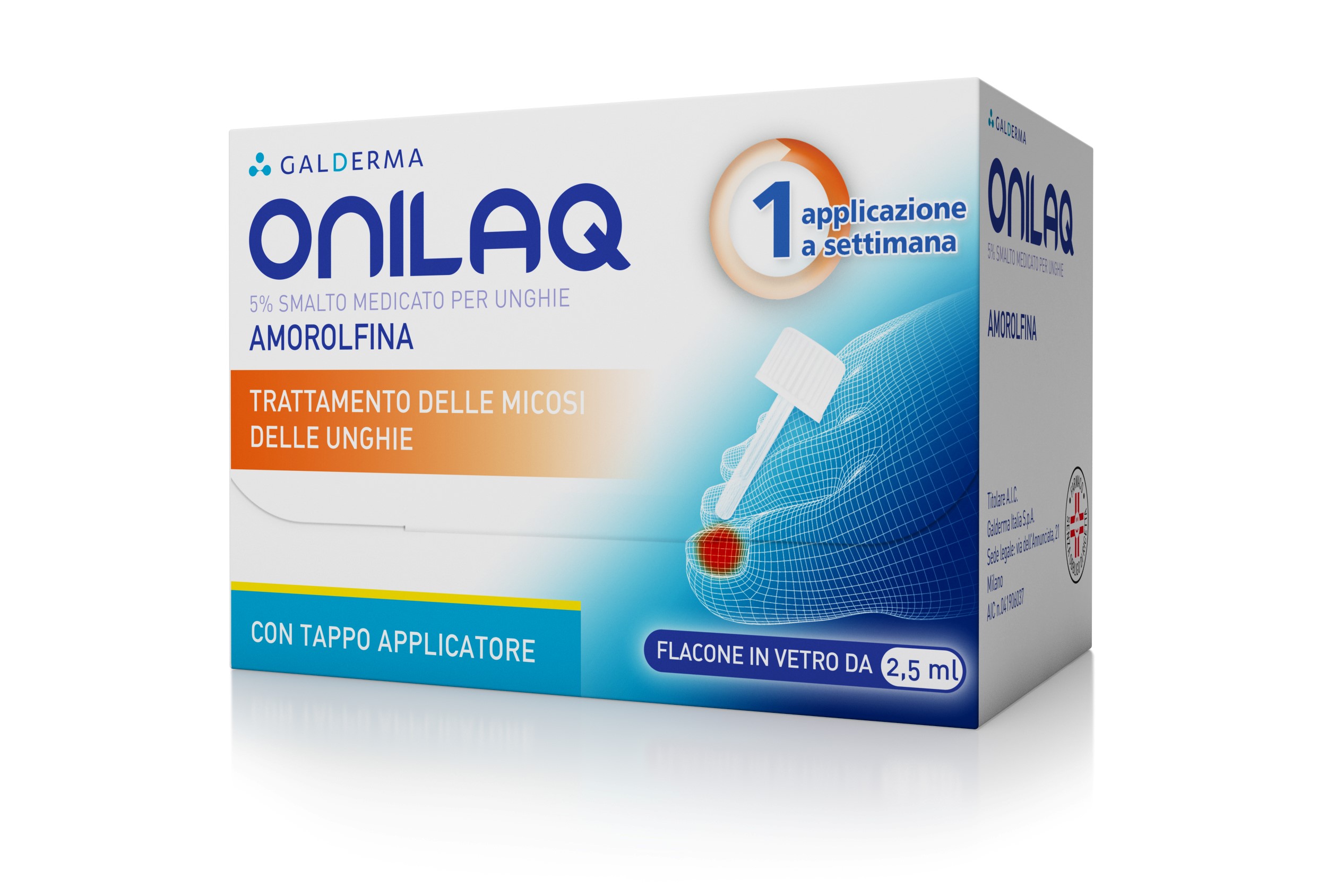 ONILAQ*SMALTO UNGHIE 2,5ML+TAP - latuafarmacia.org
