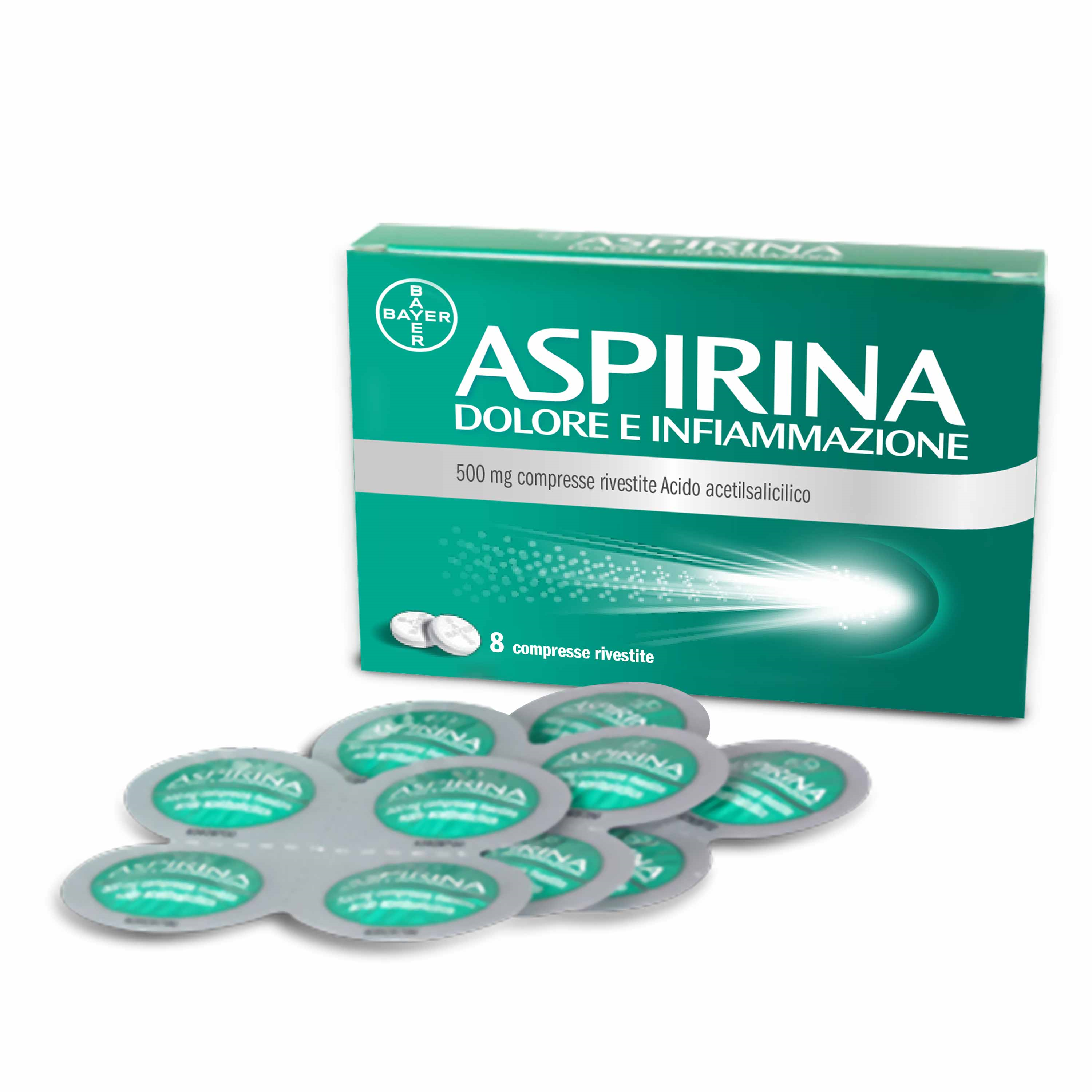 ASPIRINA DOLORE INF*8CPR 500MG - latuafarmacia.org