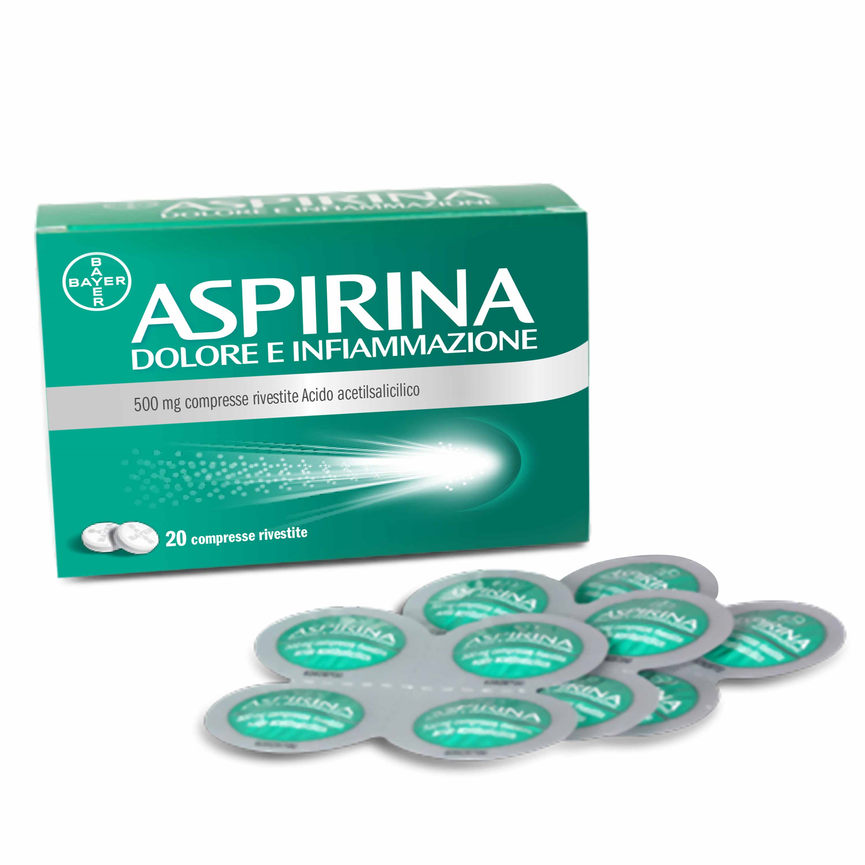 ASPIRINA DOLORE INF*20CPR500MG - latuafarmacia.org