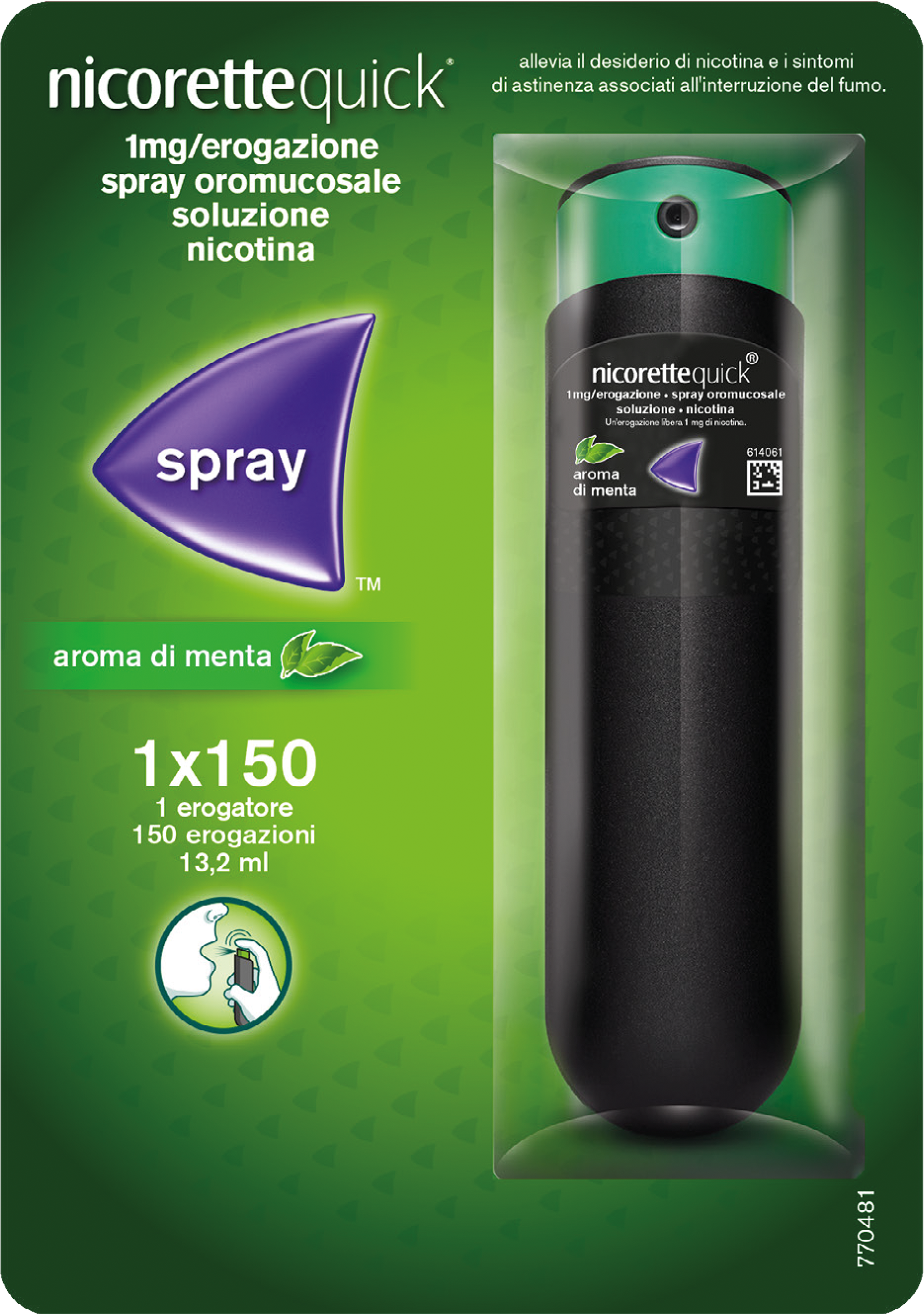 NICORETTEQUICK*SPRAY 1FL 150D - latuafarmacia.org