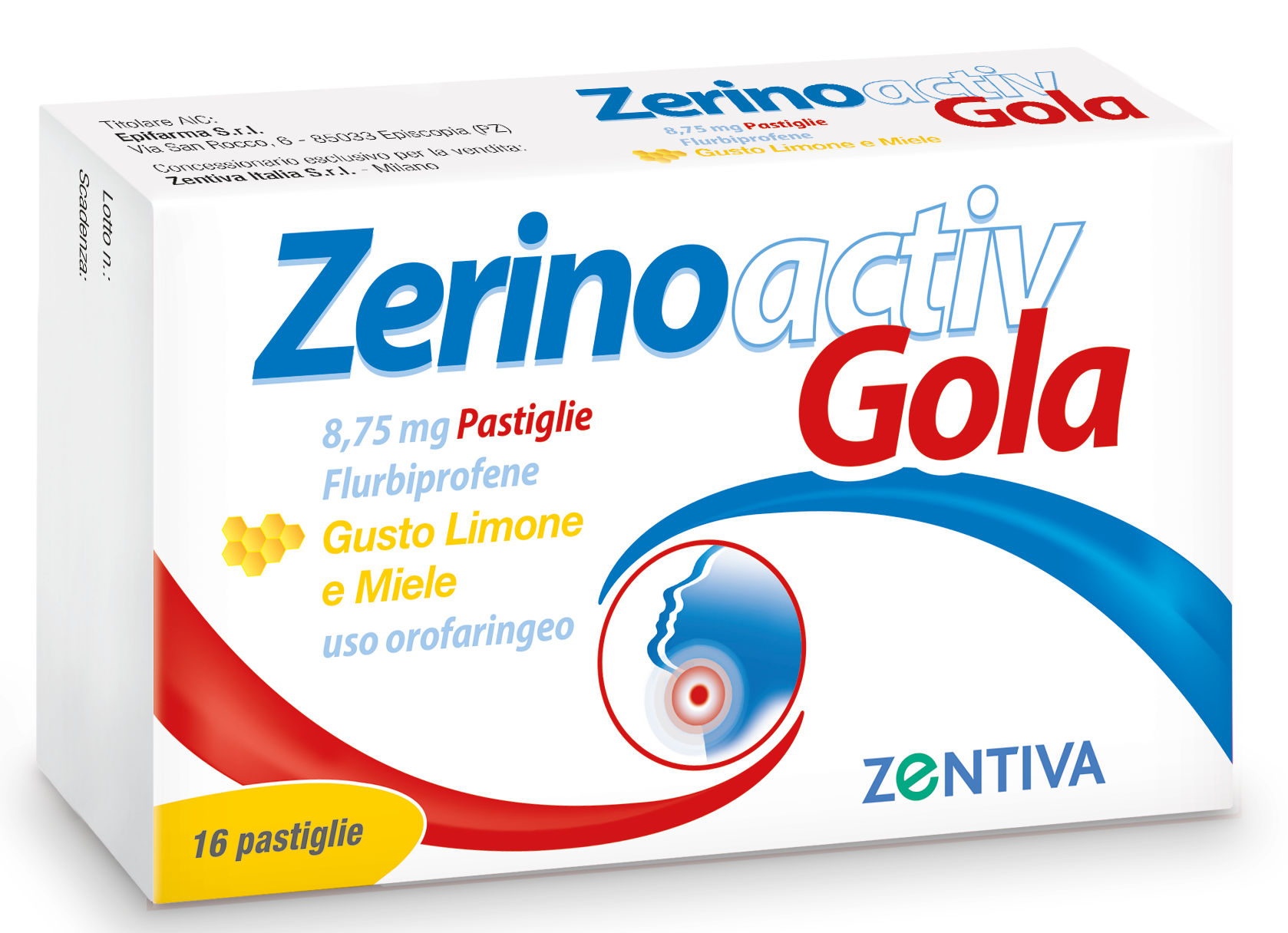 ZERINOACTIV GOLA*16PASTL LIM M - latuafarmacia.org