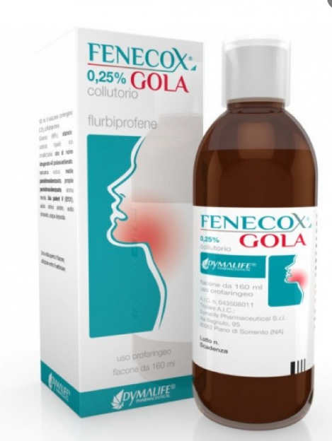 FENECOX GOLA*COLLUT 160ML0,25% - latuafarmacia.org