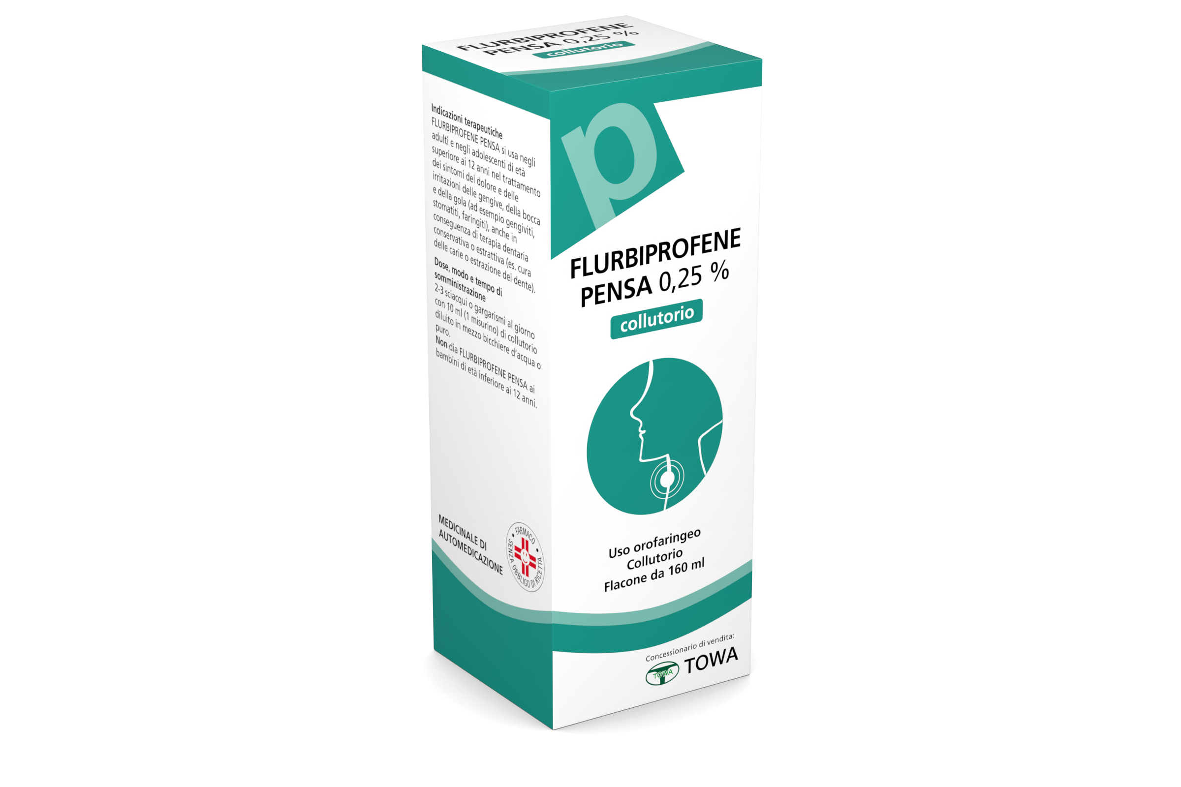 FLURBIPROFENE PE*COLLUT 160ML - latuafarmacia.org