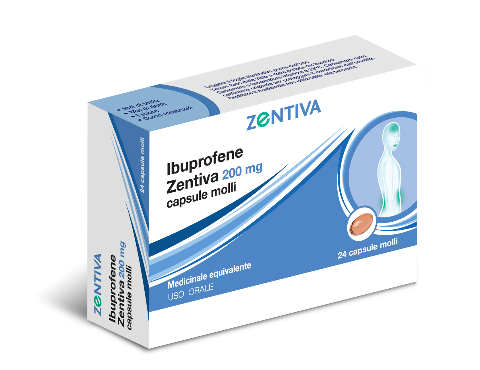 IBUPROFENE ZEN*24CPS 200MG - latuafarmacia.org