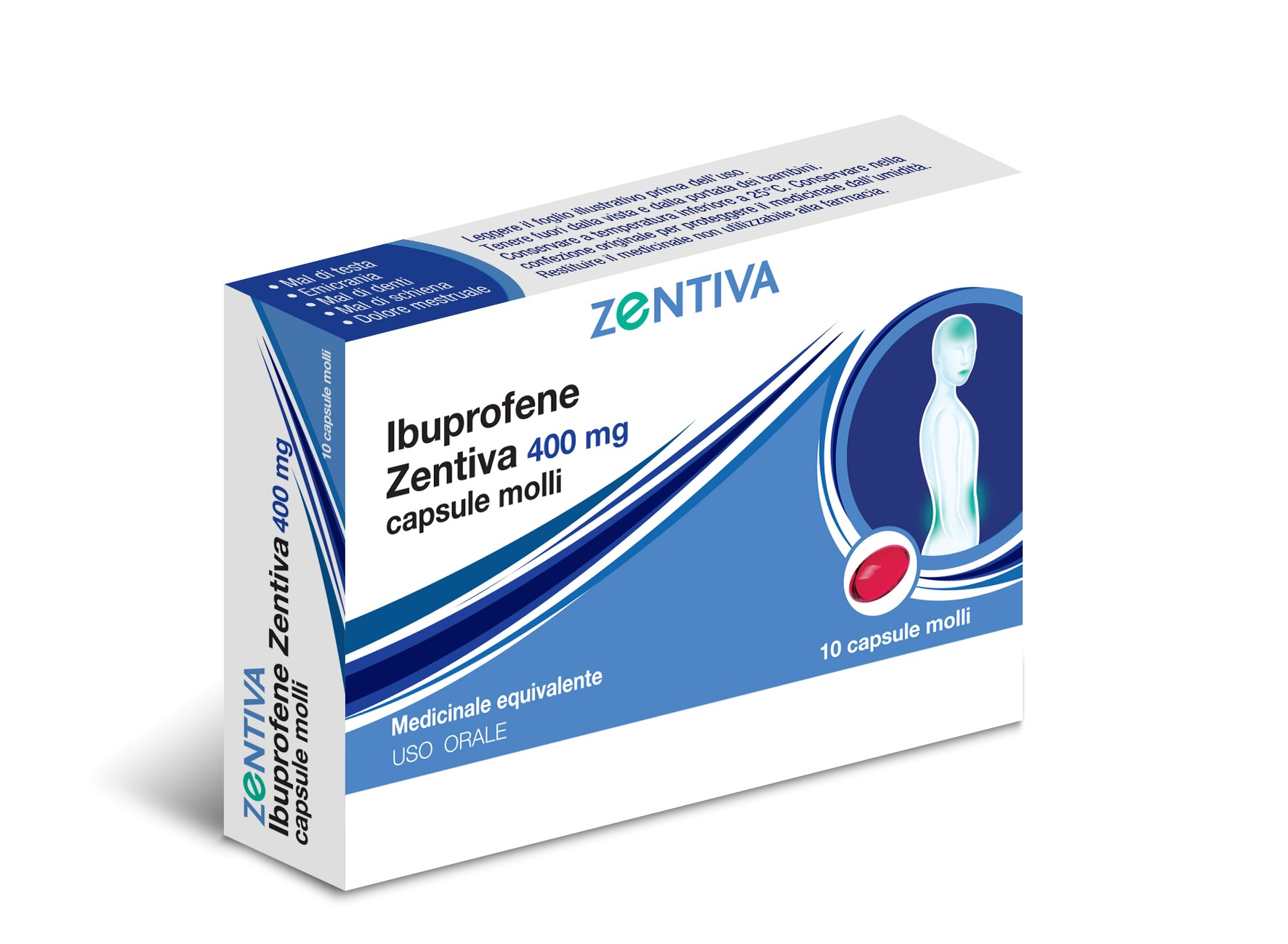 IBUPROFENE ZEN*10CPS 400MG - latuafarmacia.org