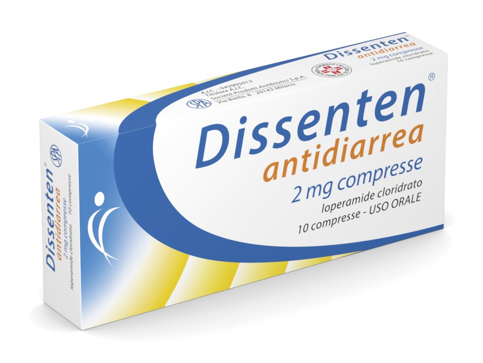 DISSENTEN ANTIDIARREA*10CPR2MG - latuafarmacia.org