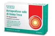 KETOPROFENE LISINA TEVA*24BS - latuafarmacia.org
