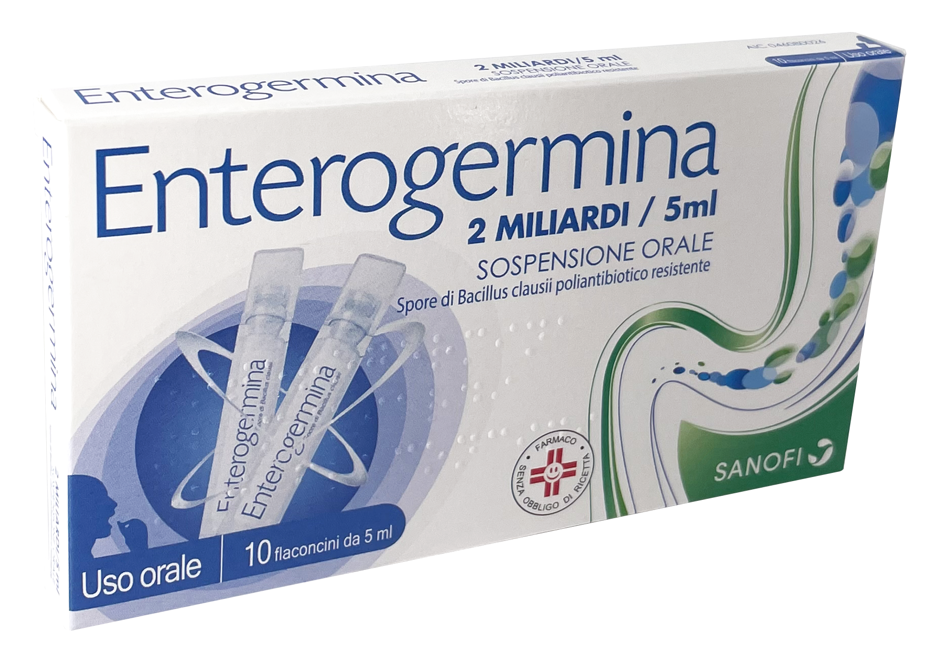 ENTEROGERMINA*OS 10FL 2MLD/5ML - latuafarmacia.org