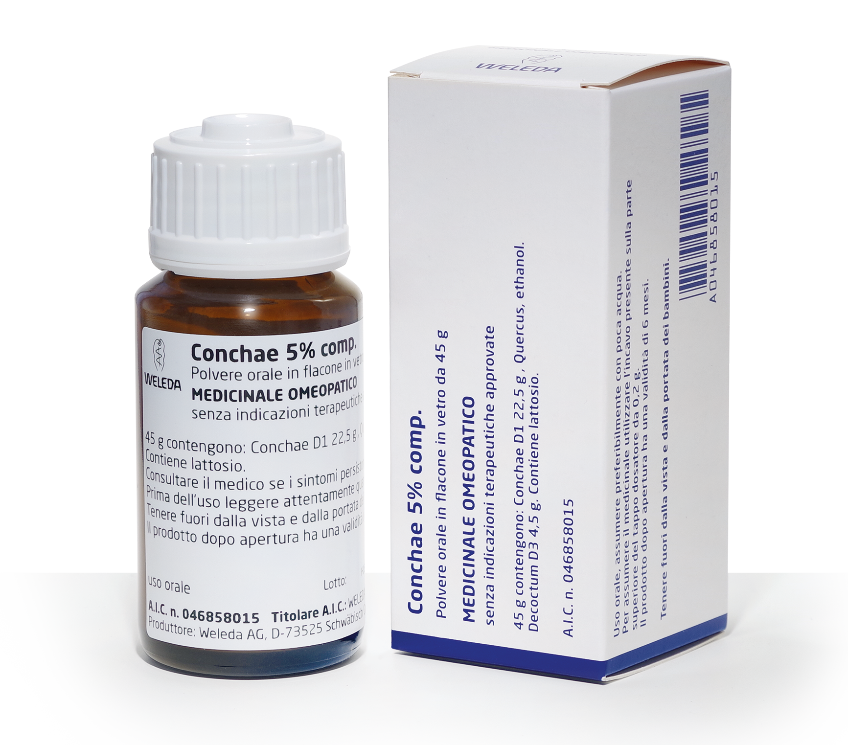 CONCHAE 5% COMP*OS POLV 45G - latuafarmacia.org