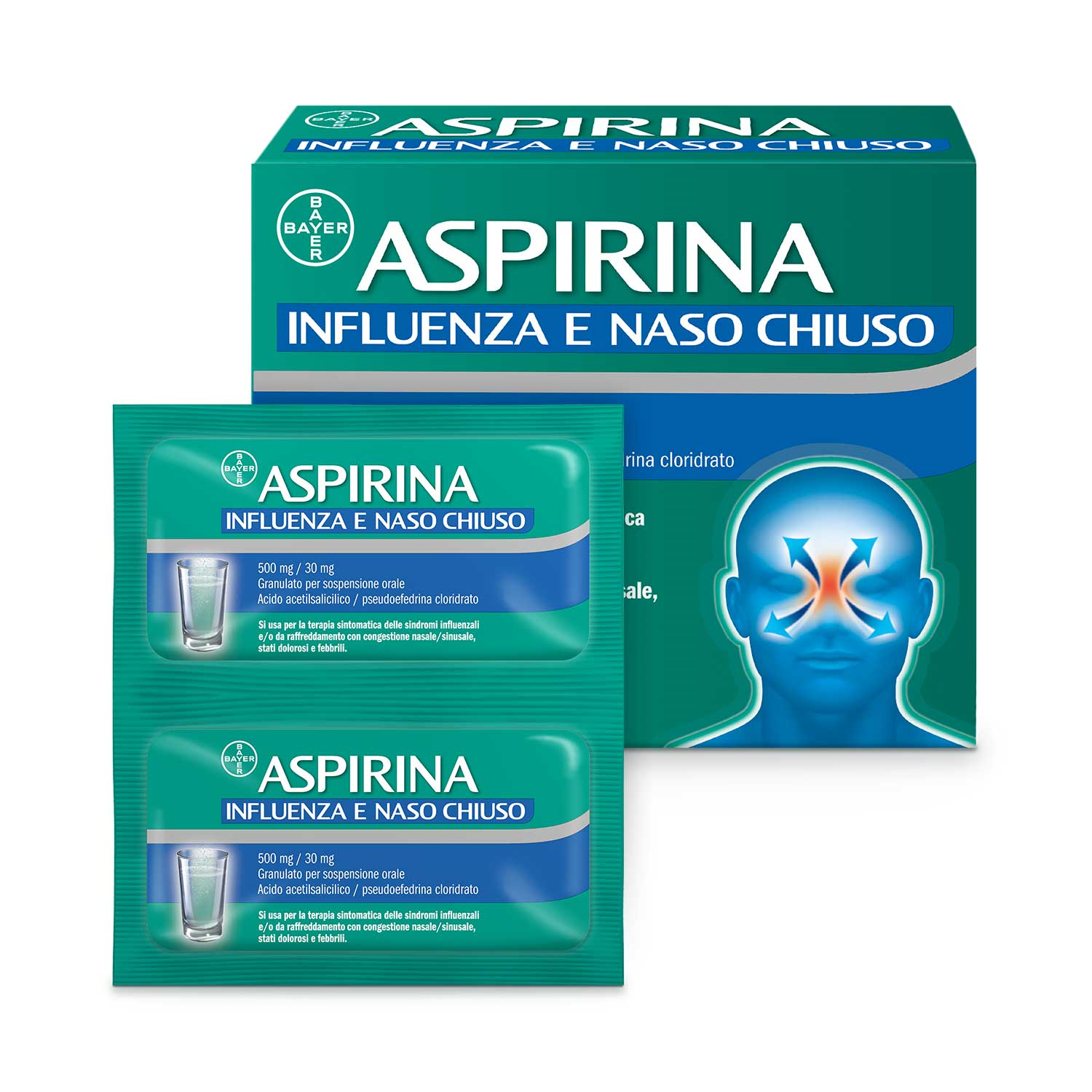 ASPIRINA INFLUENZA E NASO C*20 - latuafarmacia.org