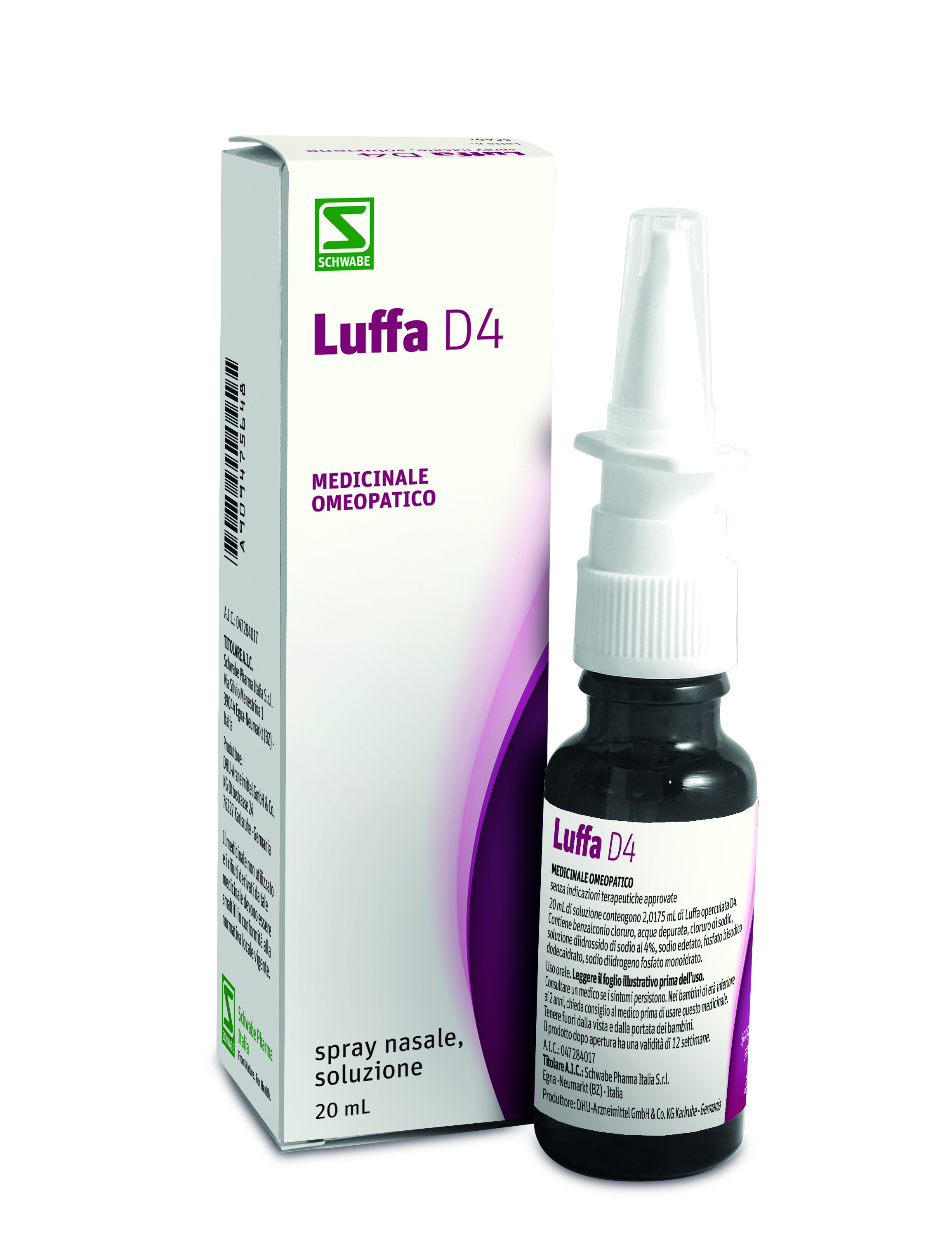 LUFFA*D4 SPRAY NASALE 1FL 20ML - latuafarmacia.org