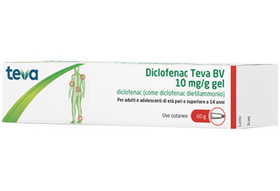 DICLOFENAC TEVA*GEL 60G 10MG/G - latuafarmacia.org