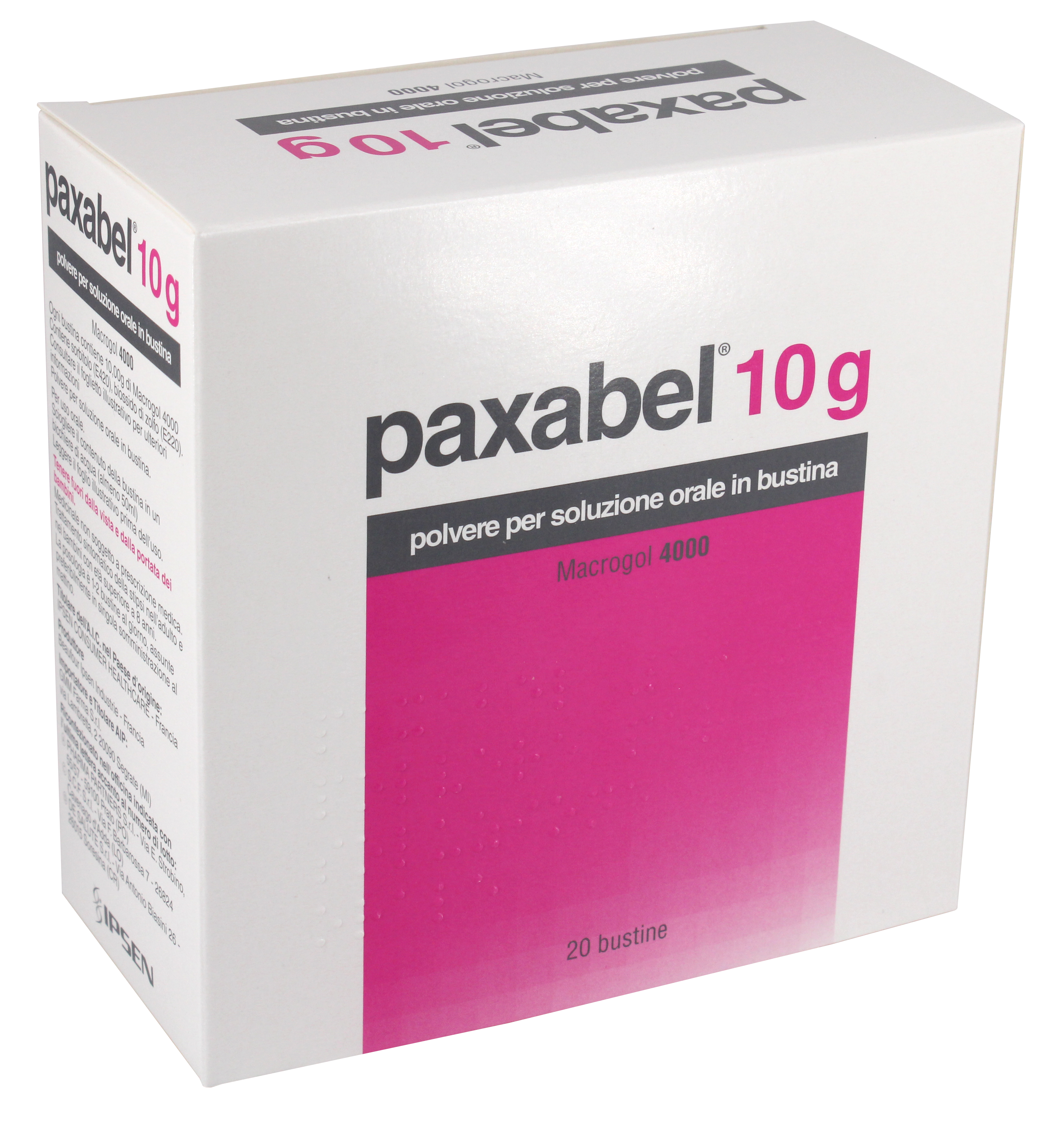PAXABEL*OS POLV 20BUST 10G - latuafarmacia.org