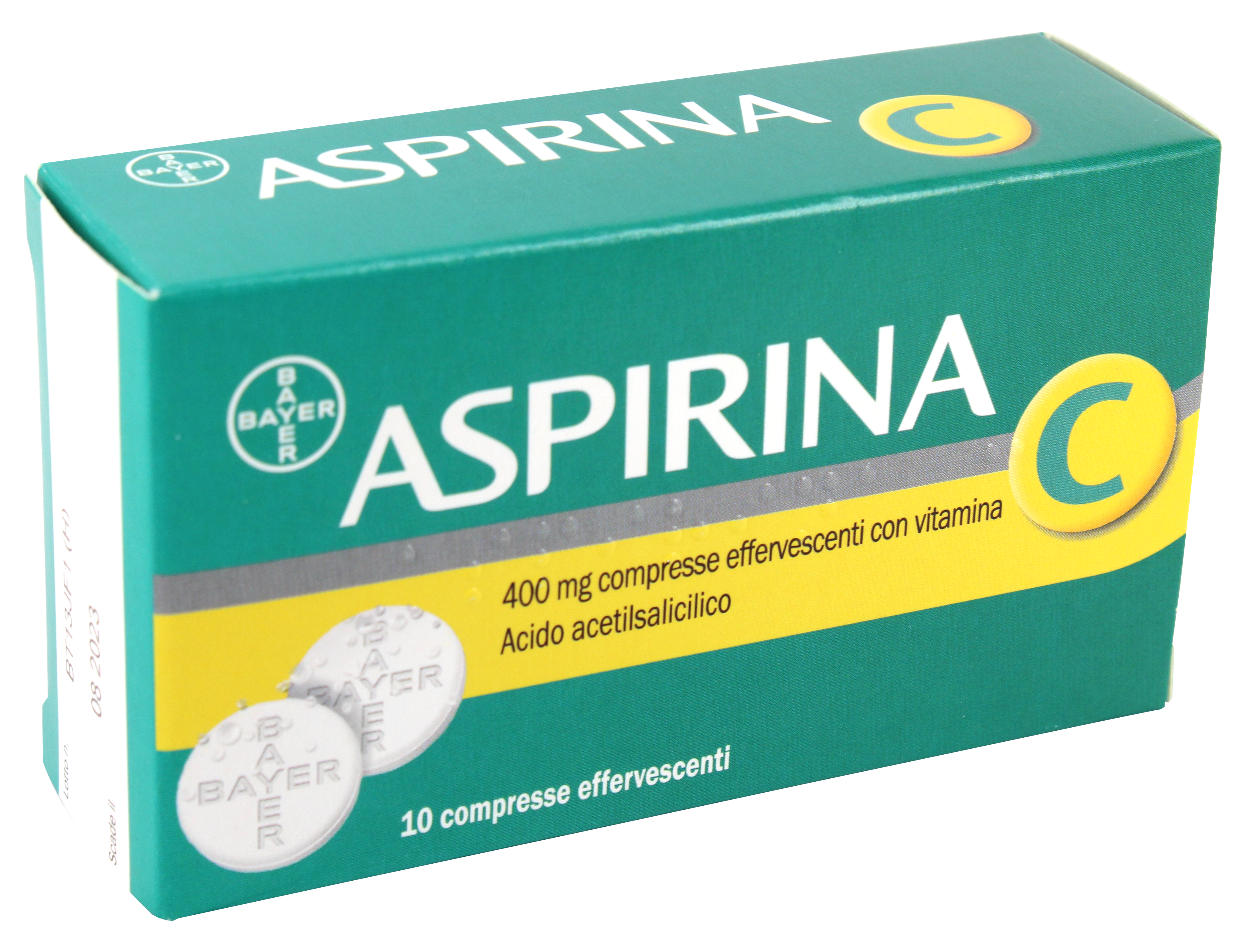 ASPIRINA*10CPR EFF 400+240MG - latuafarmacia.org