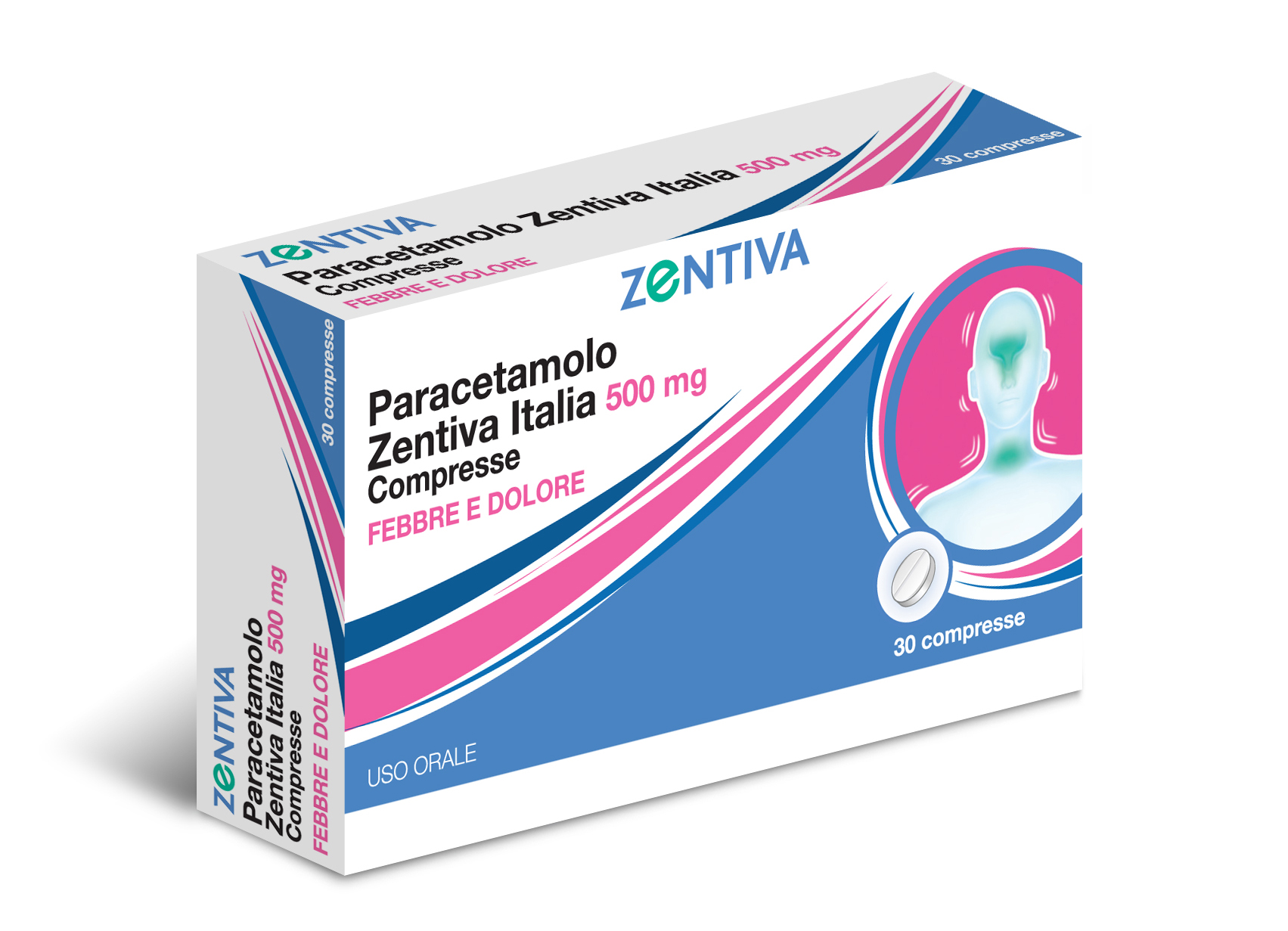 PARACETAMOLO ZEN*30CPR 500MG - latuafarmacia.org
