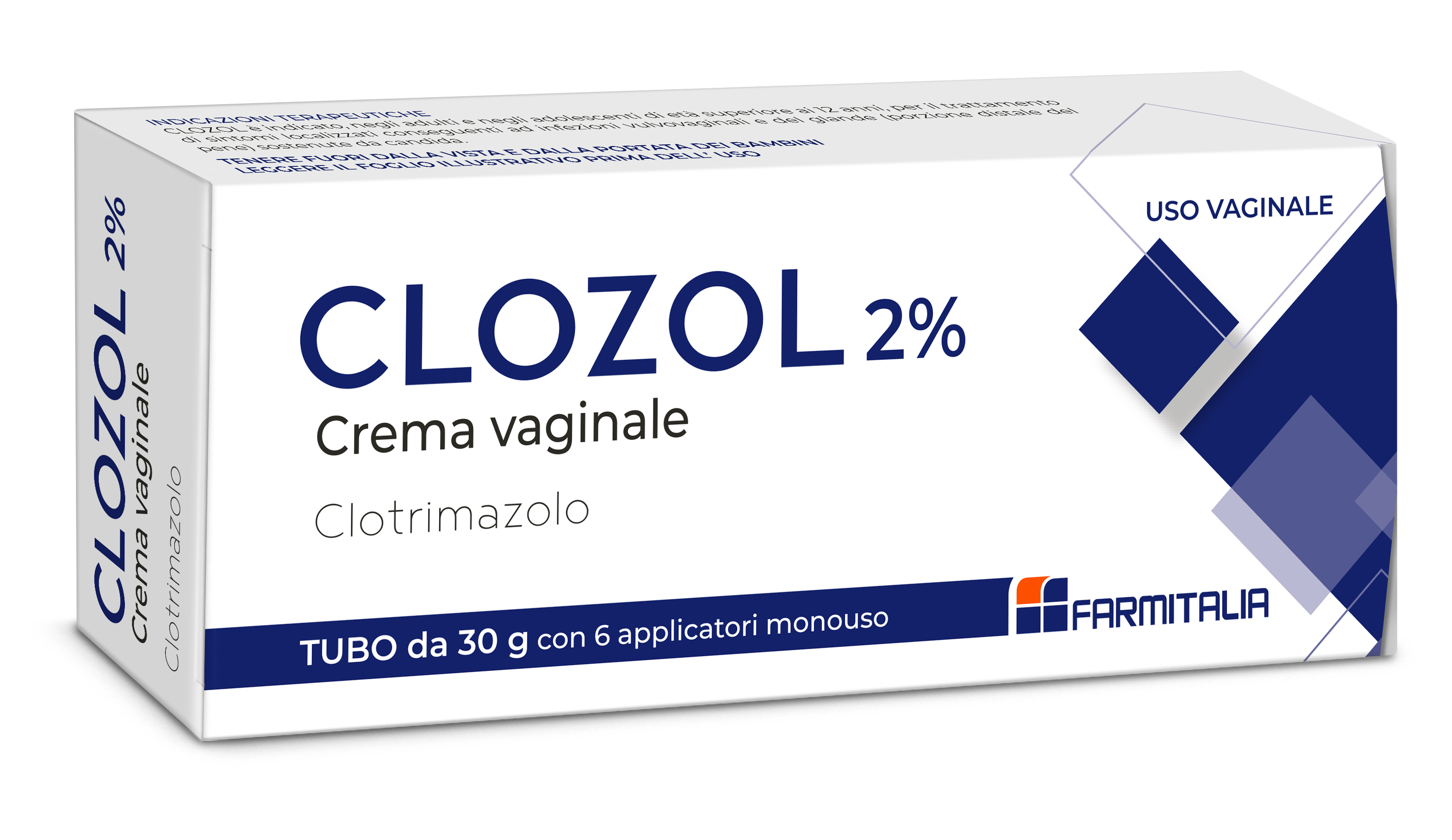CLOZOL*CREMA VAG 30G 2% - latuafarmacia.org