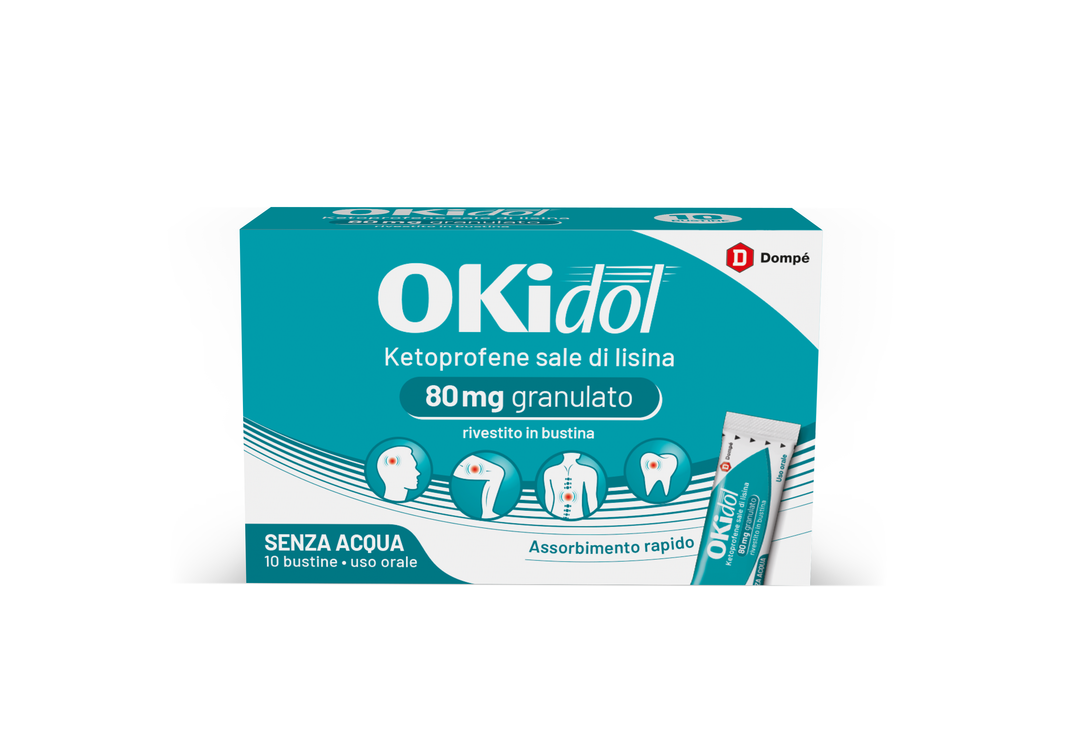 OKIDOL*OS GRAT 10BUST 80MG - latuafarmacia.org