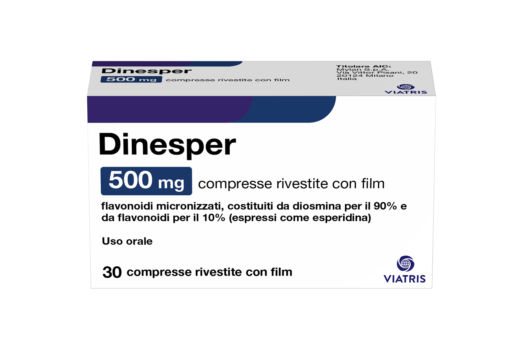 DINESPER*30CPR RIV 500MG - latuafarmacia.org