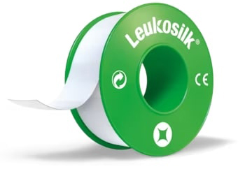 CEROTTO IN ROCCHETTO LEUKOSILK IPOALLERGENICO BIANCO 2,5X500 CM - latuafarmacia.org