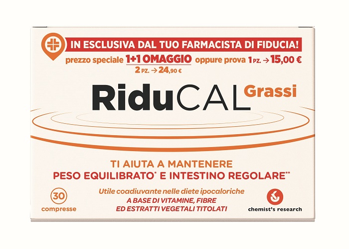 RIDUCAL GRASSI 30 COMPRESSE - latuafarmacia.org