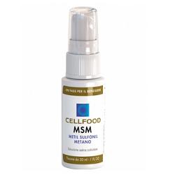 CELLFOOD MSM METIL SULFONIL METANO SOLUZIONE SALINA COLLOIDALE 30 ML - latuafarmacia.org