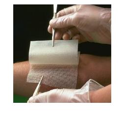GARZA MEDICATA BACTIGRAS CON CLOREXIDINA ACETATO 0,5% 10X10CM 10 PEZZI - latuafarmacia.org
