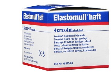 BENDA ELASTICA AUTOADESIVA ELASTOMULL HAFT COMPRESSIONE FORTE 4X400 CM - latuafarmacia.org
