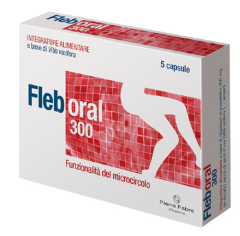 FLEBORAL 300 5 CAPSULE - latuafarmacia.org