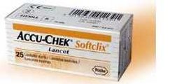 LANCETTE PUNGIDITO ACCU-CHEK SOFTCLIX 25 PEZZI - latuafarmacia.org