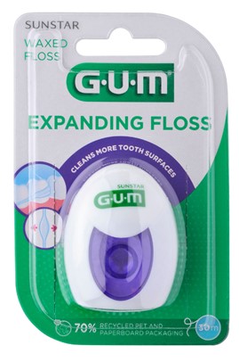GUM EXPANDING FLOSS FILO 30 M - latuafarmacia.org