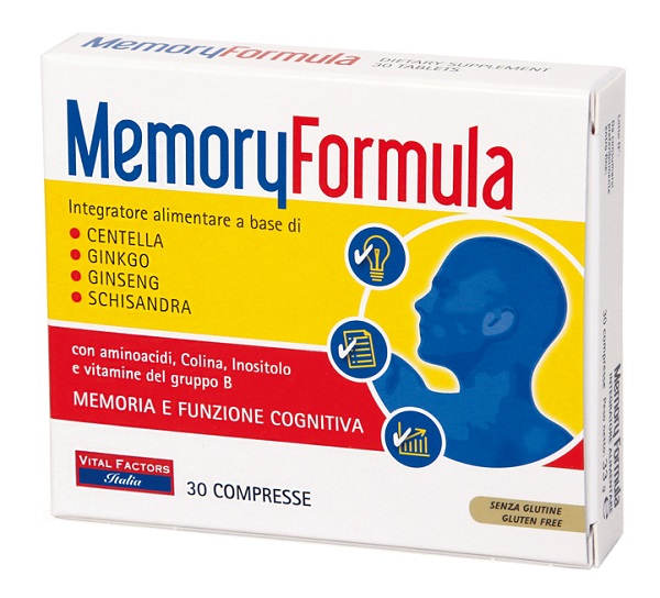MEMORY FORMULA 30 COMPRESSE - latuafarmacia.org