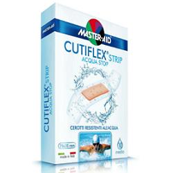 CEROTTO MASTER-AID CUTIFLEXMED STRIP TRASPARENTE IMPERMEABILE SUPPORTO IN POLIURETANO GRANDE 10 PEZZI - latuafarmacia.org