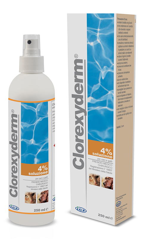 CLOREXYDERM SOLUZIONE 4% 250 ML - latuafarmacia.org