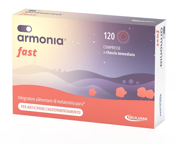 ARMONIA FAST 1 MG MELATONINA 120 COMPRESSE - latuafarmacia.org