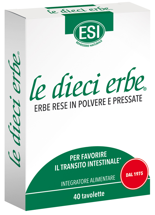 ESI LE DIECI ERBE 40 TAVOLETTE - latuafarmacia.org