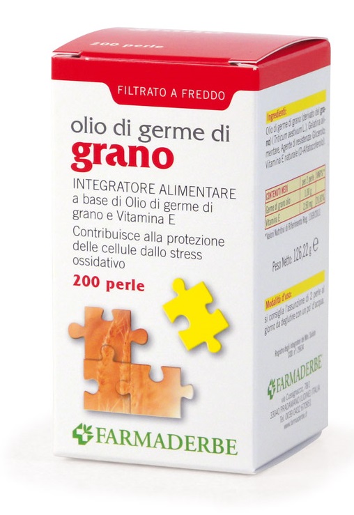 OLIO DI GERME DI GRANO 200 PERLE - latuafarmacia.org