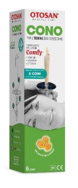 OTOSAN CONO IGIENE ORECCHIO+PROPOLI 6 PEZZI - latuafarmacia.org