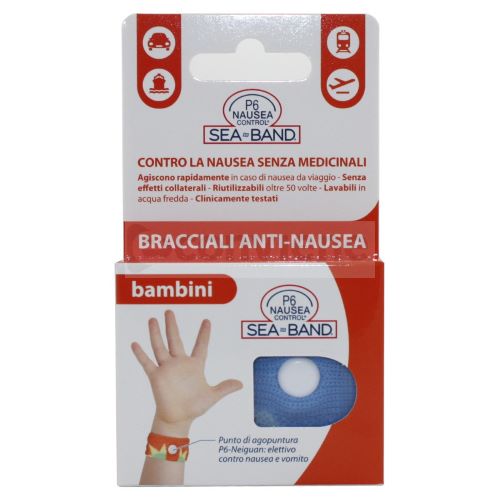 BRACCIALE ANTI NAUSEA PER BAMBINI P6 NAUSEA CONTROL 2 PEZZI - latuafarmacia.org